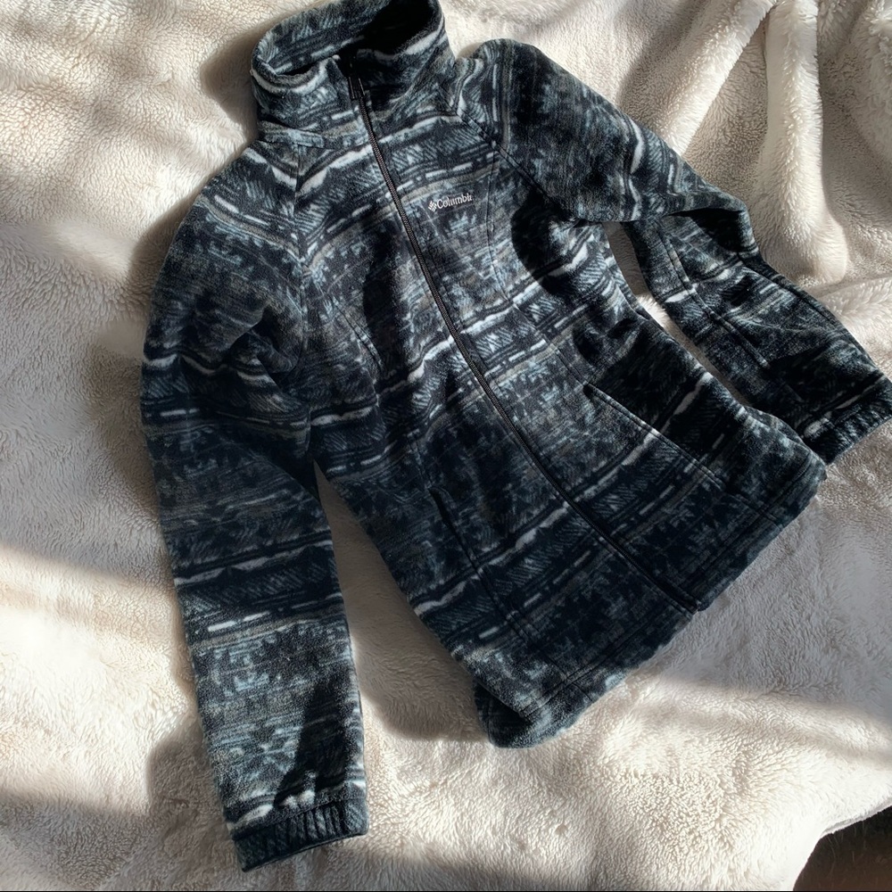 Columbia Aztec Print Fleece Jacket